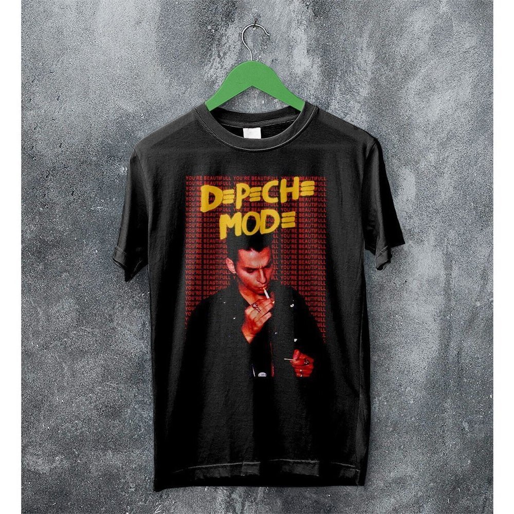 Depeche Mode Dave Gahan Electronic Music Band Graphic Fan Art Album T-Shirt 05